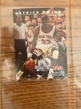 Patrick Ewing New York Knicks Basketball Card